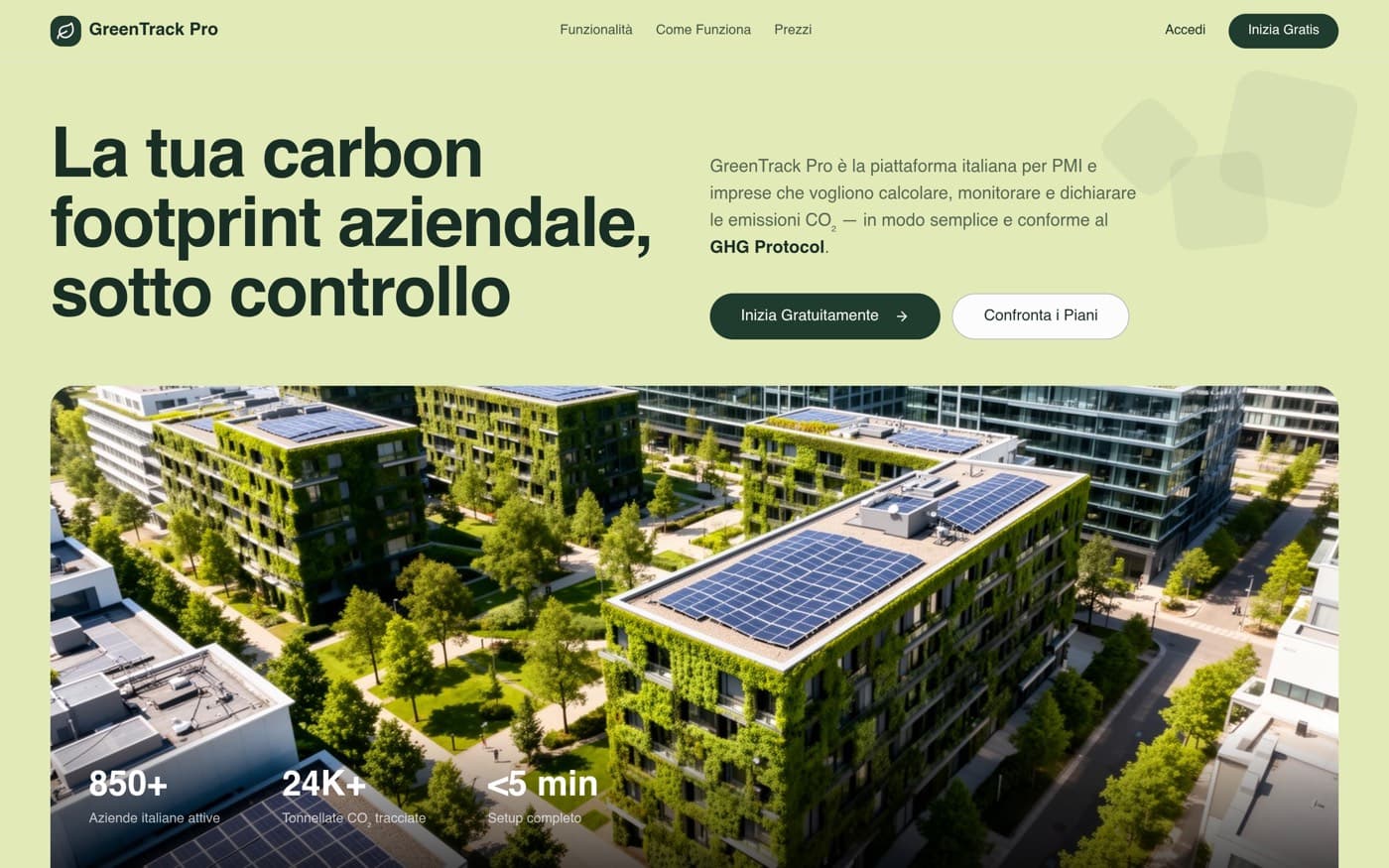 Anteprima di GreenTrack Pro